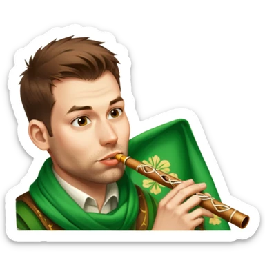 Celtic Piper sticker