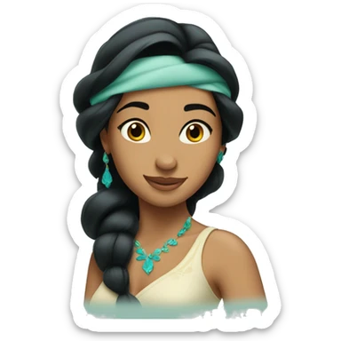 disney jasmine sticker