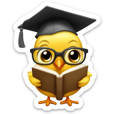 smart chick sticker
