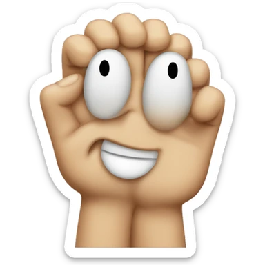 emoji smirking rubbing hands together sticker