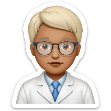 Show me a theoretical chemist sticker