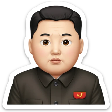 kim jong un sticker