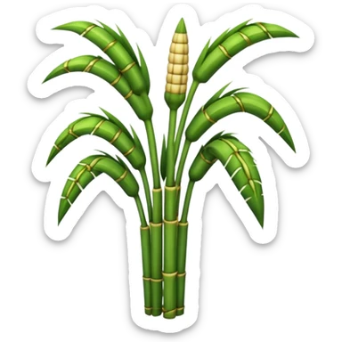Sugar cane sticker