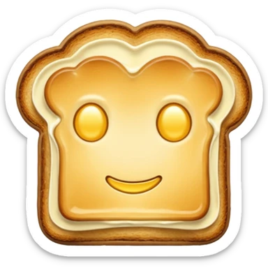 English Breakfast: Toast with butter














 sticker