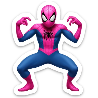 Pink Spider-Man  sticker
