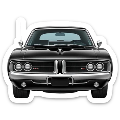 1970 Dodge charger RT sticker