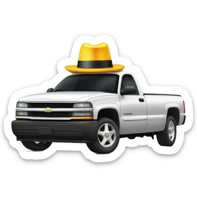 1998 c/k 1500 chevy with a tophat sticker