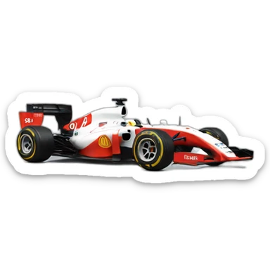 Coche f1 sticker