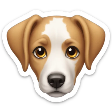 Perro con dueña sticker