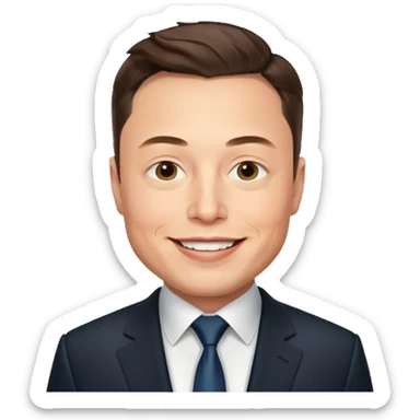 Elon musk sticker