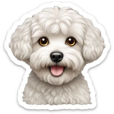 Maltipoo dog sticker
