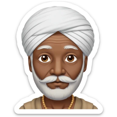Ông lão Ấn Độ sticker