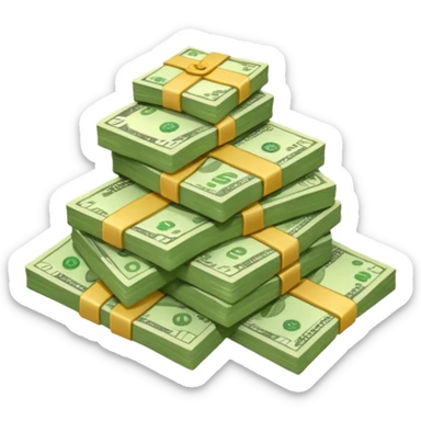 MONEY BUDGET sticker