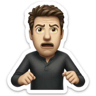 sam altman angry sticker