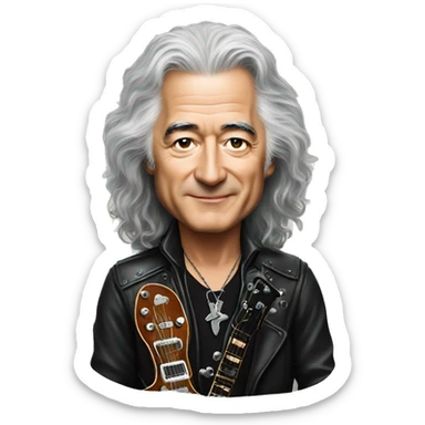 Jimmy Page sticker