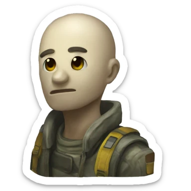Wojak Metro last light sticker