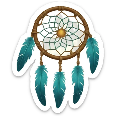 Dream catcher sticker