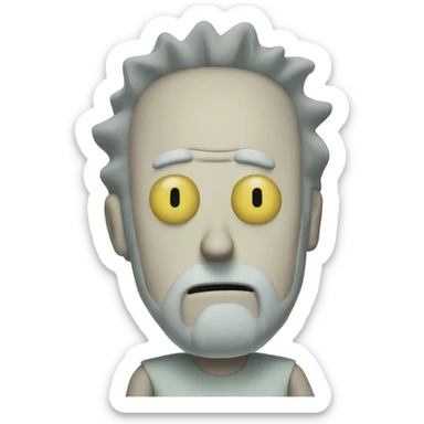 Rick and Morty sticker
