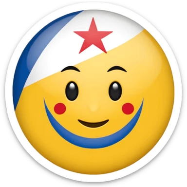 Crie um emoji com a bandeira do estado do pará sticker