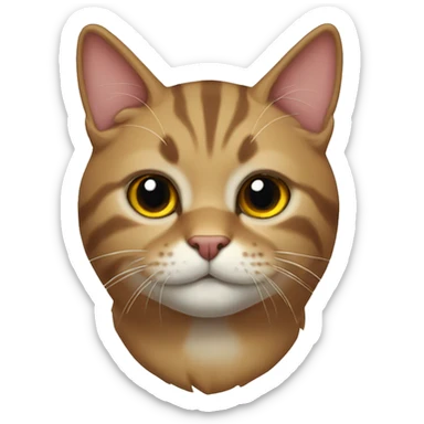 hearth head cat sticker