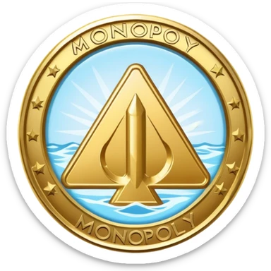 Monopoly hydro specialist badge  sticker