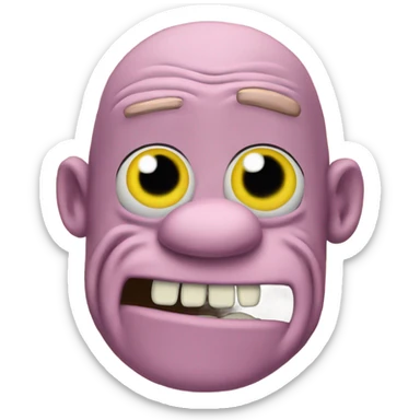 Courage the cowardly dog sticker