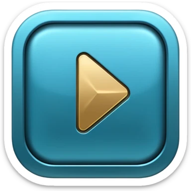 video play button sticker