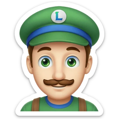 Luigi sticker