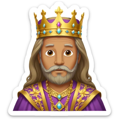 old king Solomon sticker
