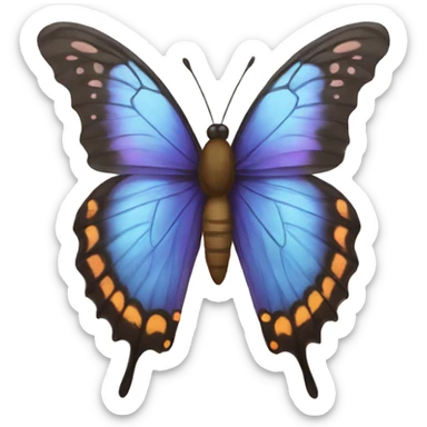 Butterfly sticker