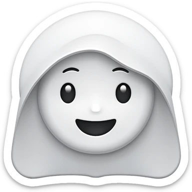 white ChatGPT icon, minimal style, suitable for Notion sticker