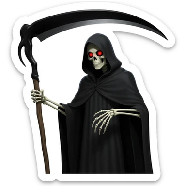 Grim Reaper sticker