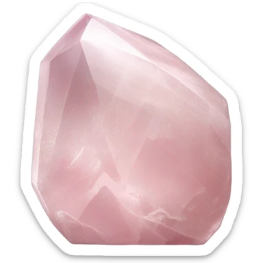 Rose quartz sticker