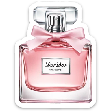 Miss Dior perfume  sticker