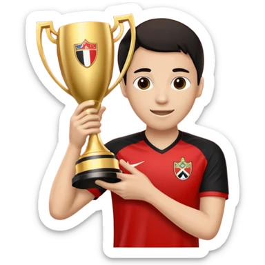 Eu quero a taça da libertadores e o flamengo estaja perto sticker