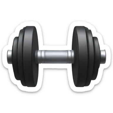 Dumbbell sticker