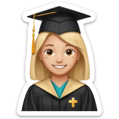 medical school graduated sticker