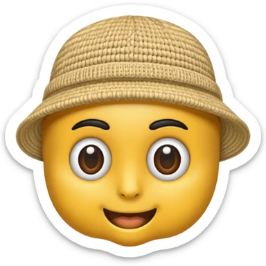 gorro panadero sticker