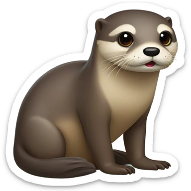 Loutre tueuse sticker