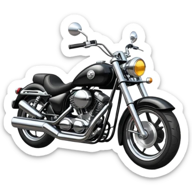 Motorcycle sticker