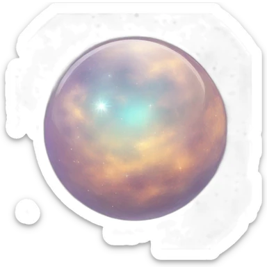 astrology sphere sticker