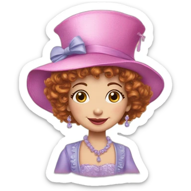 fancy nancy clancy dinsey junior sticker