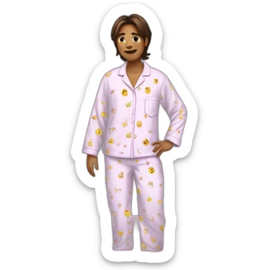 pyjama sticker