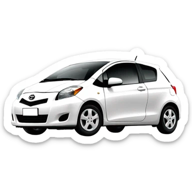 Toyota Yaris 2009 sticker