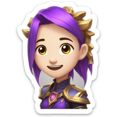 arcane jinx league of legends sticker