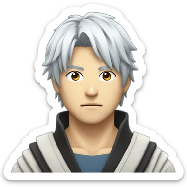 Gintoki qui est fatigué sticker