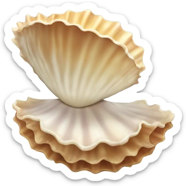 sea shell sticker