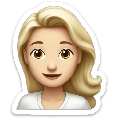 white nutella called NUT ella sticker