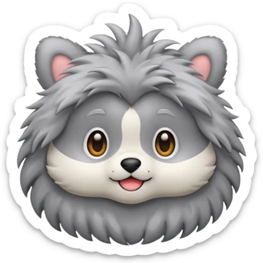 Sprunki gray sticker