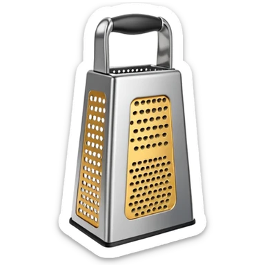 hand grater sticker